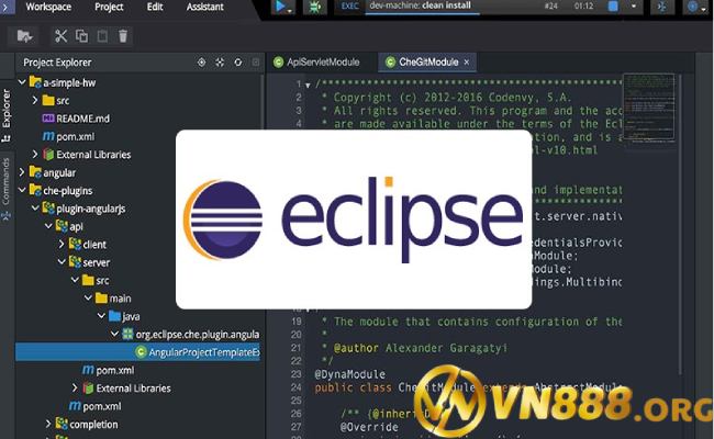 Phần mềm Eclipse