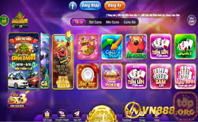 Những game nổ hũ phổ biến