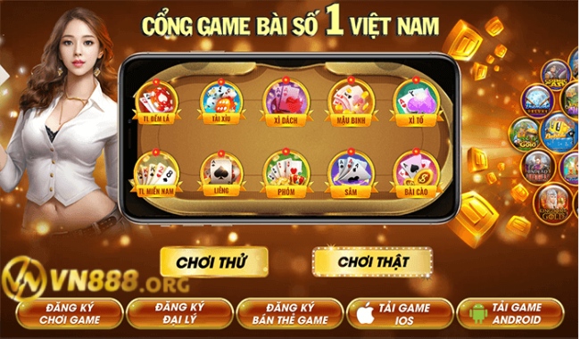 Game đánh bài online siêu hấp dẫn, trúng lớn tại VN888